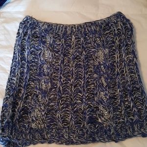 Bebe Purple Woven Snood